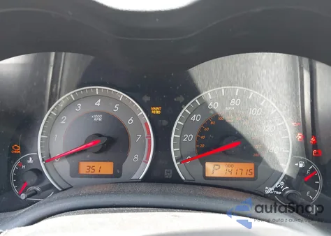 2010 Toyota Corolla S z USA, uszkodzony, nr VIN 2T1BU4EE5AC244095